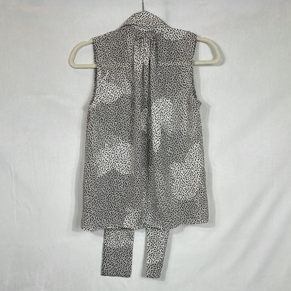 Rebecca Taylor Top Blouse Silk 0 Toes At The Neck EUC - Picture 5 of 10